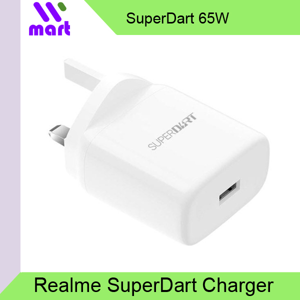 Realme SuperDart 65W รองรับเครื่องชาร์จ OPPO SuperVOOC 65W (จํานวนมาก) อะแดปเตอร์แปลงไฟ