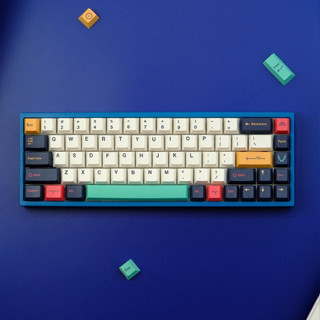 ปุ่มกด GMK Metropolis, 129 คีย์ PBT ปุ่มกด โปรไฟล์เชอร์รี่ DYE-SUB ปุ่มกด GMK ส่วนบุคคลสำหรับคีย์บอร์ดเชิงกล