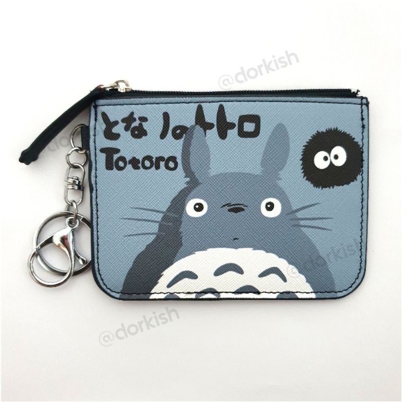 Studio Ghibli My Neighbour Totoro Ezlink Card Pass Holder กระเป๋าใส่เหรียญ Key Ring