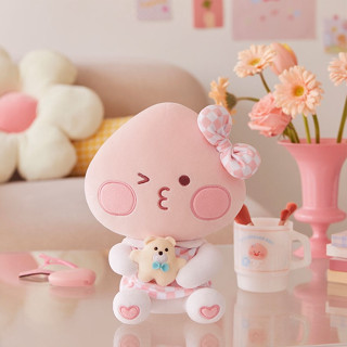 🎀【Pre-order】 KAKAO FRIENDS Oh Happeach Day Apeach Stuffed Toy/ Plush Toy