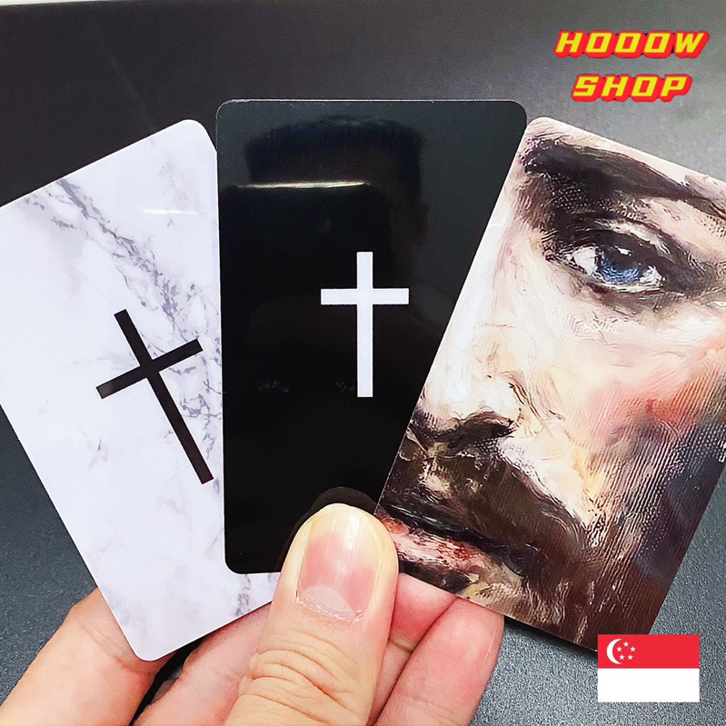 100% SG CHRISTIAN EZ-LINK CARD STICKER / BIBLE VERSE / สติ๊กเกอร์ปรับแต่ง / JESUS CHRIST CHRISTIAN N