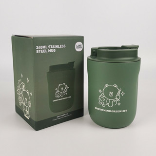 Line Friends 240ml Stainless Steel Coffee Mug Vacuum Insulated Flask LFV13960