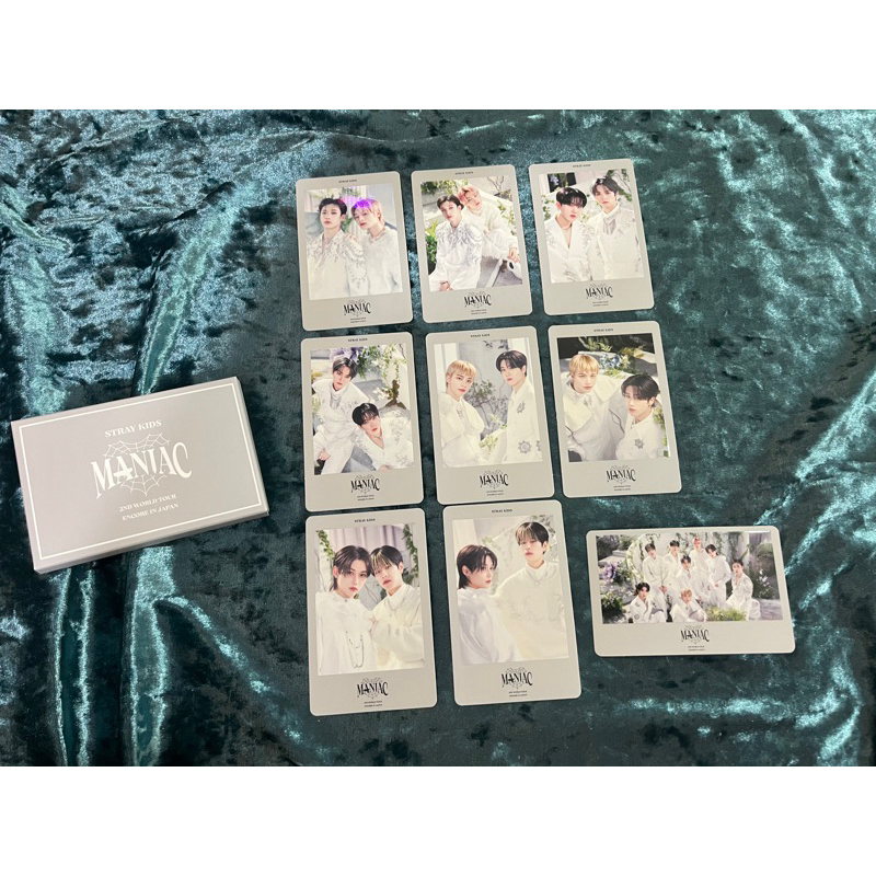 [ชุดสะกด] Stray Kids Japan Popup Limited Maniac encore Maniac Valentine Day Unit Photocard Set