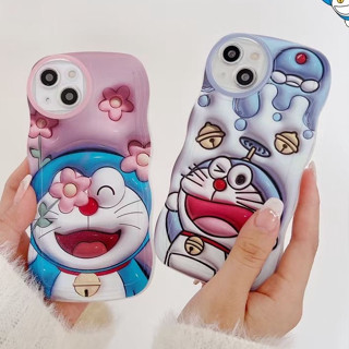 เคสโทรศัพท์มือถือ สําหรับ Redmi poco m4 pro note 12 pro 10A 10C 10 9 9A 9T 9C NFC Redmi Note 10 10s Note 11 Note11Pro Note 8 Note 9 Note 9s Note 11s Note 9Pro Note 10Pro การ์ตูนโดราเอมอน 3 มิติหยัก เคส redmi