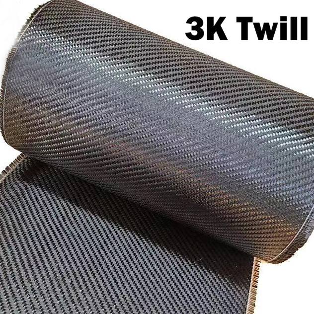 ผ้าทอลายทแยง คาร์บอนไฟเบอร์ 3K 200G กว้าง 20 30 ซม. สําหรับรถยนต์ DIY