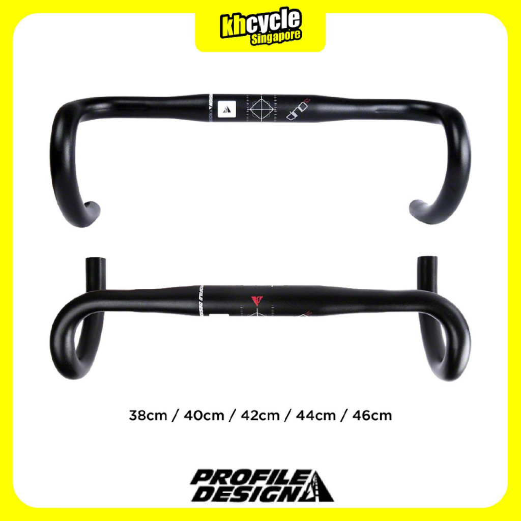 PROFILE DESIGN Dino SS Aluminium Drop Bar 31.8mm