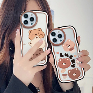 เคสโทรศัพท์มือถือ ซิลิโคนนุ่ม TPU ลายการ์ตูนหมีน่ารัก สําหรับ Infinix Hot 30 Play 20 20s 10s 9 11S Note 8 10 11 12 12i 5G Play Smart 7 4 5 6 Plus 2023 G88 G96 Pro NFC G99 | St H106