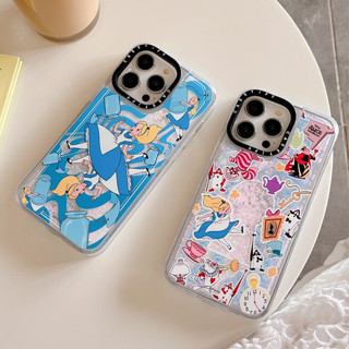 เคสโทรศัพท์มือถือ เรืองแสง มีทรายไหล แต่งกลิตเตอร์ สําหรับ Iphone 11 14 13 12