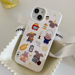 เคสโทรศัพท์มือถือ ลายหมี ย่อยสลายได้ เป็นมิตรกับสิ่งแวดล้อม สําหรับ Iphone 14 ProMax 13 ProMax 11 ProMax 12ProMax