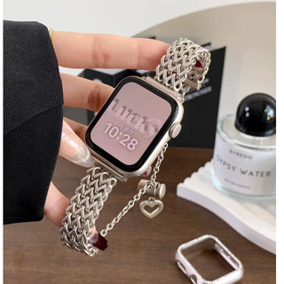 สายนาฬิกาข้อมือ สเตนเลส แบบเปลี่ยน สําหรับ Watch Strap Series 8 7 6 5 4 3 2 1 SE SE2 Ultra Strap ขนาด 41 มม. 45 มม. 38 มม. 40 มม. 42 มม. 44 มม. 49 มม.