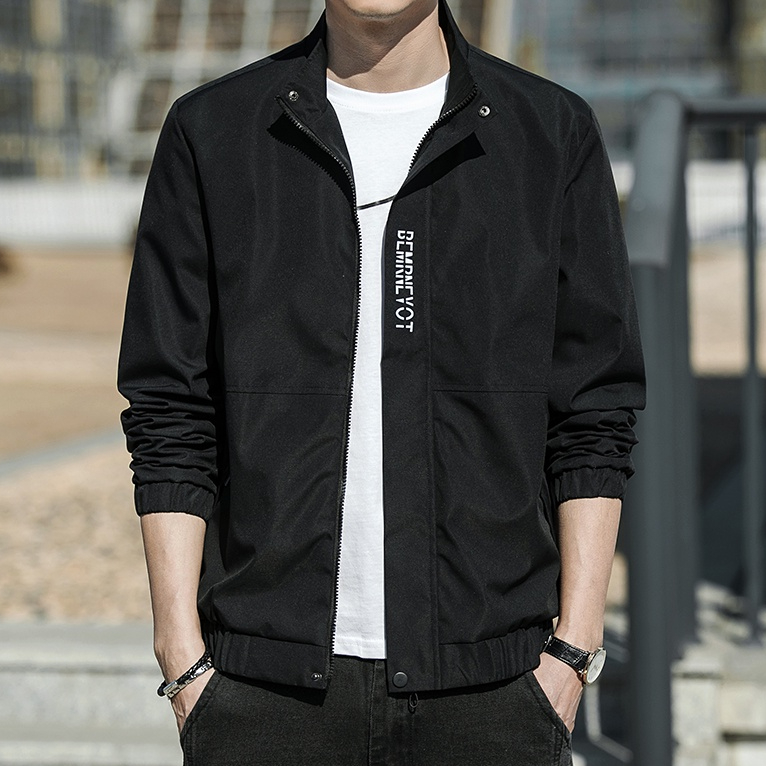 ฤดูใบไม้ร่วงและฤดูหนาวเสื้อลำลองผู้ชายแฟชั่นธรรมดา