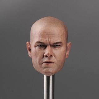 1/6 Male Tom Cruise Head Sculpt Carved Bald Head Fit 12in PH Action Figure Doll