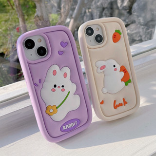 เคสโทรศัพท์มือถือซิลิโคน ลายกระต่าย MOE สําหรับ Iphone 14 ProMax 13 ProMax 11 ProMax 12ProMax 7 8Plus