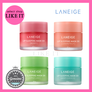 [LANEIGE ] ลิปสลีปปิ้งมาสก์ 20 กรัม / เบอร์รี่, เกรปฟรุต, แอปเปิ้ลไลม์, มิ้นท์ช็อกโกแลต | จัดส่งจากเกาหลี