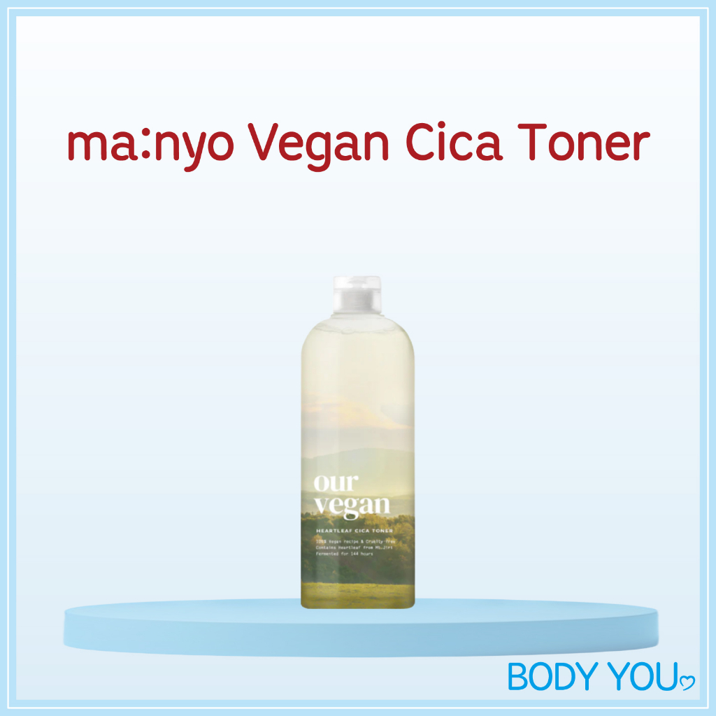 MANYO FACTORY [Manyo] Our Vegan Heartleaf Cica Toner โทนเนอร์ 400 มล. *โรงงานแมนโย่