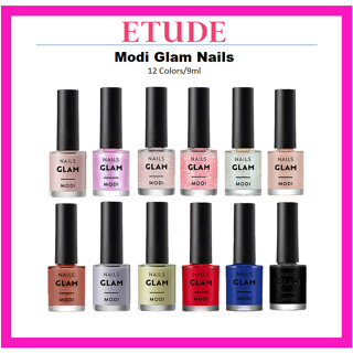 [ETUDE] Modi ยาทาเล็บ 12 สี / 9 มล.