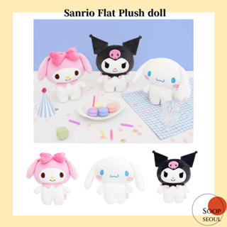 ตุ๊กตา Sanrio Original Flat Plush Doll - cinamoroll kuromi mymelody