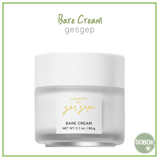 [gesgep] Bare Cream 80g ครีมบํารุงผิวหน้า ให้ความชุ่มชื้น สไตล์เกาหลี