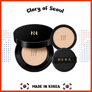 Hera คุชชั่น สีดํา 15 กรัม พร้อมรีฟิล 15 กรัม (21N1 Vanilla) SPF34 PA++