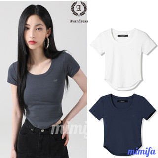 Avandress เสื้อยืด สีแคนดี้
