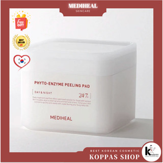 [MEDIHEAL]  Phyto-Enzyme Peeling Pad แผ่นลอกเอนไซม์ไฟโต (90 ชิ้น + รีฟิล 90 ชิ้น) Phyto-Enzyme Peeling Pad