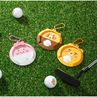 🎀【SALE!!! Pre-order】 KAKAO FRIENDS Golf Smile Putting Disk Name Tag/ Keyring/ Keychain