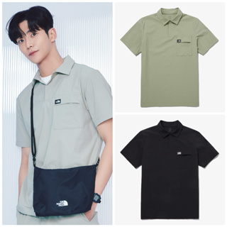 (NT7PP00) เสื้อโปโล แขนสั้น คอกลม ลาย THE NORTH FACE MS DAY ALL-ROUND S/S