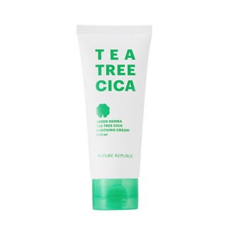 [Nature Republic] Green Derma Tea Tree Cica Soothing Cream 100ml