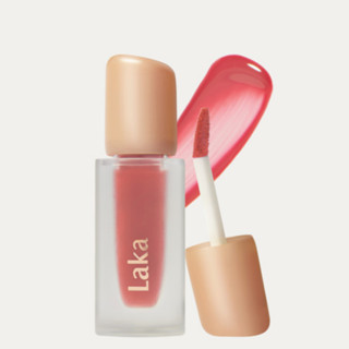 [LaKa] Fruity Glam ลิปทินท์ 4.5 กรัม | สีธรรมชาติ / สีจุด / สีอ่อนแปดประเภท | มังสวิรัติ แวววาว ติดทนนาน | ลิปทินท์ ของแท้ 100% สไตล์เกาหลี