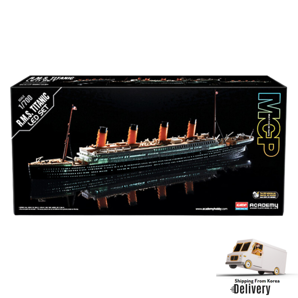 ชุดประกอบ Academy 1/700 ชุด Titanic LED 14220