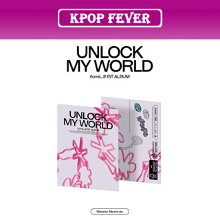 [POB] fromis_9  - [UNLOCK MY WORLD]  1st ALBUM  PHOTOCARD SEALED (Weverse Albums ver.)