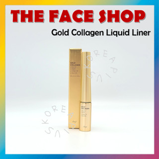 [THE Face SHOP] Fmgt Gold Collagen ลิควิดไลเนอร์ 5.5 กรัม 01 สีดํา