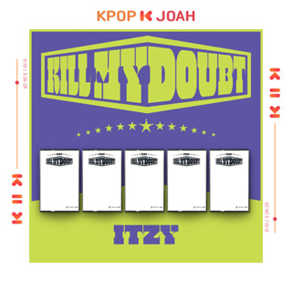 ITZY [KILL MY DOUBT] 7th Mini Album (CASSETTE Ver.) 5 Version Set