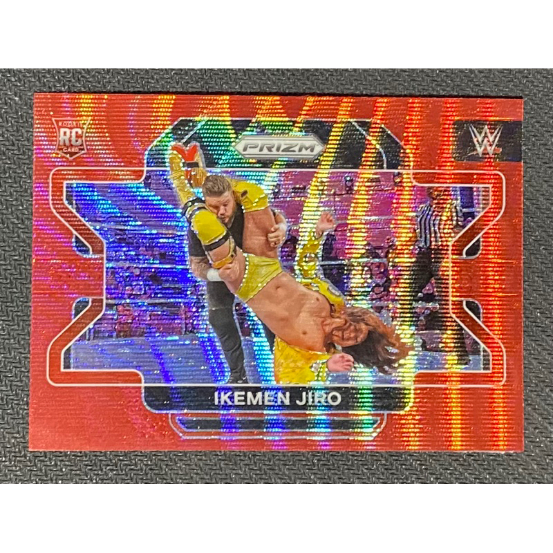 2022 Panini Prizm WWE Debut Edition Ikemen Jiro NXT 81 RC Ruby Wave
