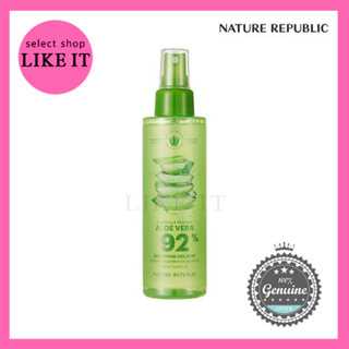 Nature REPUBLIC Soothing &amp; Moisture Aloe Vera เจลว่านหางจระเข้ 92% 150 มล.  | จัดส่งจากเกาหลี