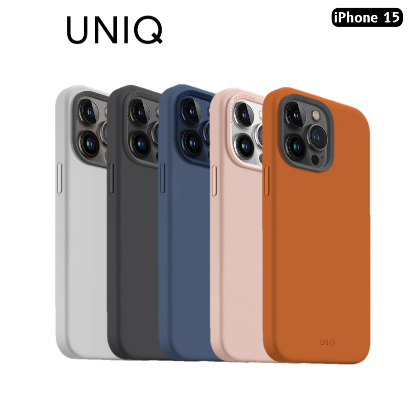 UNIQ Lino Hue Magclick ชาร์จไฮบริด iPhone 15 / Pro เคสโทรศัพท์