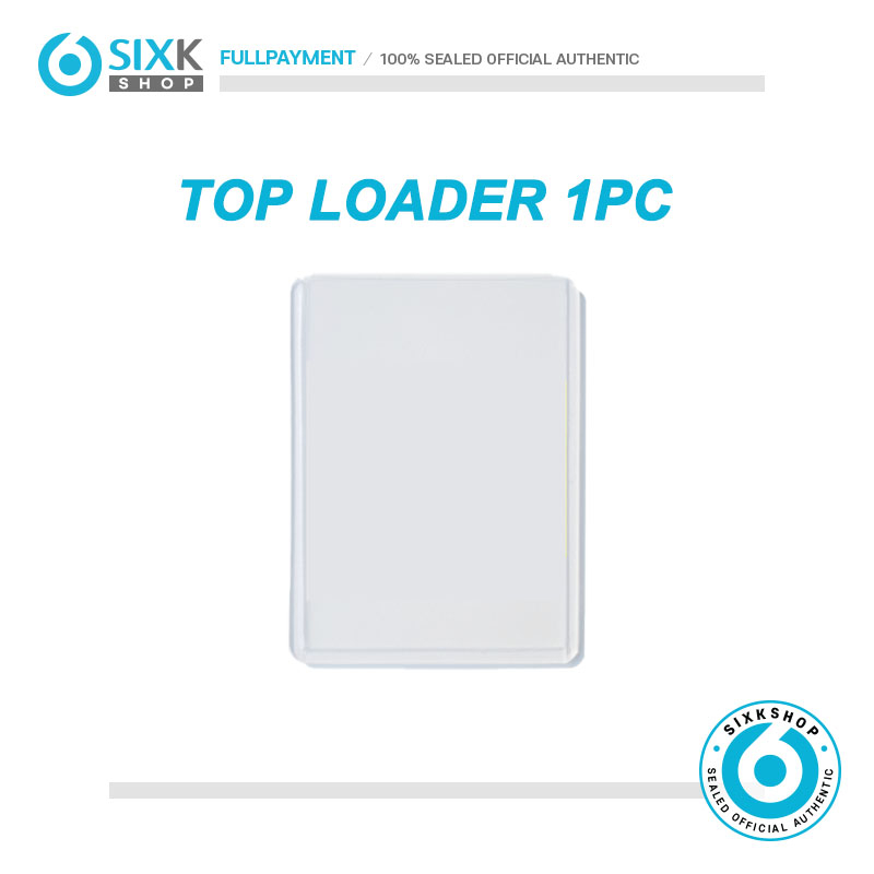 SIXKSHOP TOP LOADER 1PC FOR PHOTOCARD