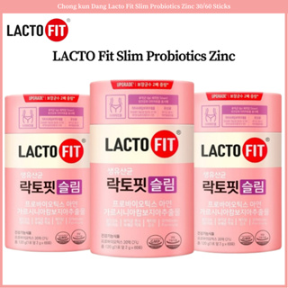 Chong Kun Dang Lacto Fit Slim Probiotics Zinc 30/60 แท่ง