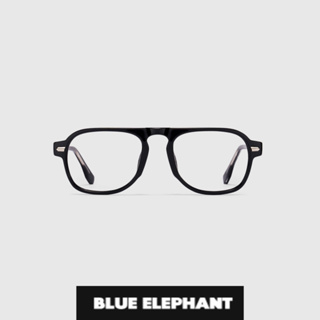 [BLUE Elephant] 2023 ใหม่ PERROW แว่นตา สีดํา | แว่นตา กรอบย้อนยุค สไตล์เกาหลี ของแท้ 100% | ส่งตรงจากเกาหลี เป็นที่นิยม