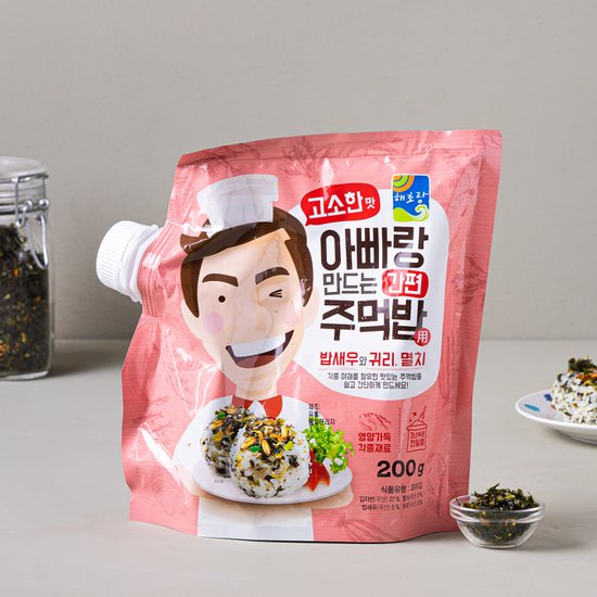 สาหร่ายเกล็ดเกาหลี (Furikake) : ข้าวปั้นทํากับพ่อ / 1 แพ็ก : 200 กรัม