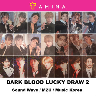 ENHYPEN DARK BLOOD Lucky Draw 2 - Sound Wave, M2U, Music Korea