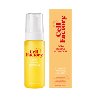 [GD11] Cell FACTORY Cera Bubble Glow Care150 มล. / Peptides 60,000ppm, Ceramide &amp; Probiotics สําหรับ Radiant, Bubble Moisturizer, Home Skincare, Skin Safety Tested, Makeup Booster