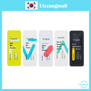 [TIAM] Vita B3 Source, B5 Toner, Spot RX Cream, Vita A Bakuchiol Youth Serum, Pore minimizing Serum 1.2g