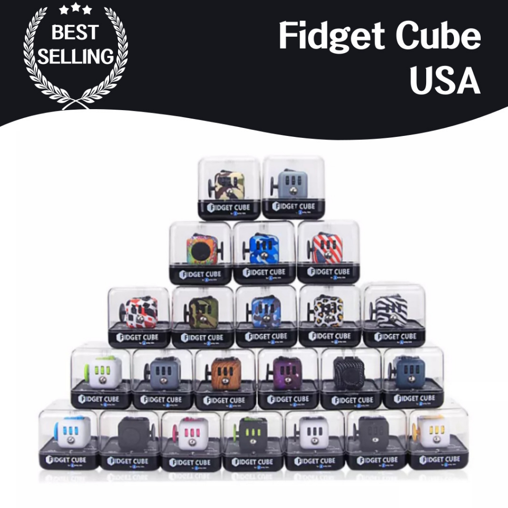 [Fidget Cube] Zuru by Antsy Labs Fidget Cube - ของเล่นคลายเครียด จาก USA ของแท้ เพื่อความวิตกกังวลแล