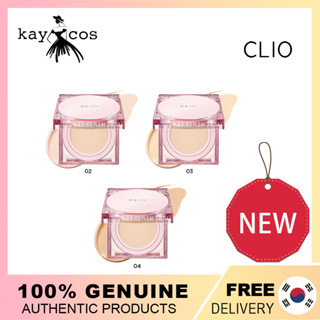 [CLIO] [BEST Seller] คุชชั่นตาข่าย เรืองแสง ติดทนนาน 15 กรัม X2 (54 ชั่วโมง)/[CLIO] [BEST SELLER] Kill Cover Mesh Glow Cushion 15gx2 (54 Hours Radiance, Long-lasting Foundation Cushion, Moisture Glow finish)