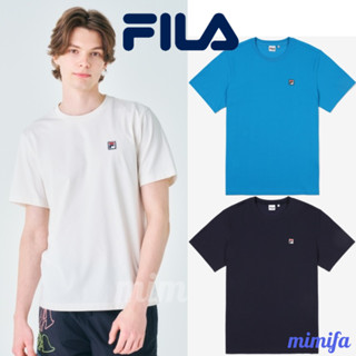 [FILA Korea] เสื้อยืดแขนสั้น พิมพ์ลาย F Box Wappen