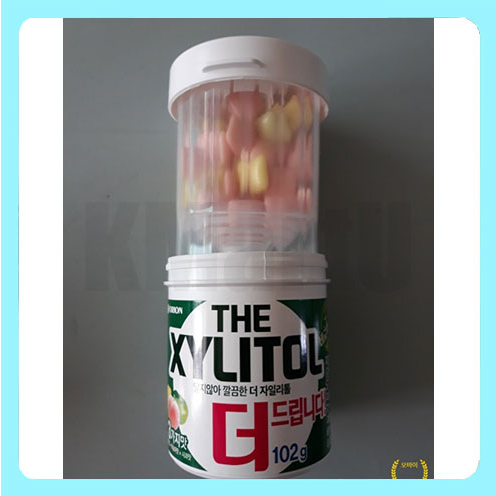 [Orion] The Xylitol ขนมเคี้ยว 102 กรัม / 3 รส (เลม่อน, พีช, แอปเปิ้ล) / ประมาณ 62ea ราคา ถูกที่สุด ดีลบีเคเค แกลเลอรีภาพที่ 4