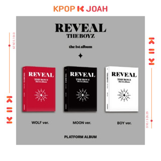 THE BOYZ [REVEAL] 1st Album (Platform Ver.) 3 Version Set