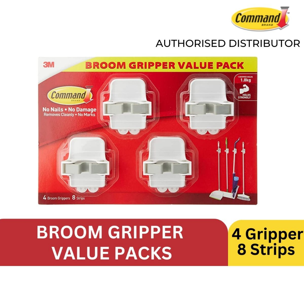 ไม้กวาดคอมมานด์ 3M Gripper-แพ็คสุดคุ้ม 17007BGVP