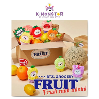 LINE FRIENDS BT21 mini minini FRUITS DOLL